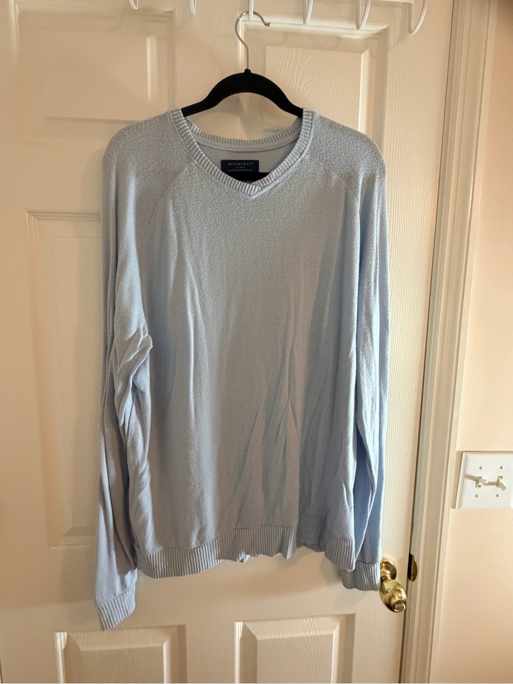 boxercraft Light Blue V-Neck Men’s Sweater